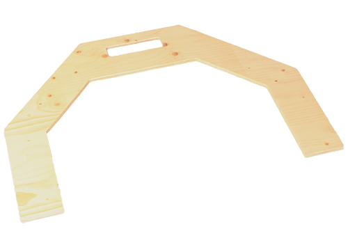 Måleskabelon til kister