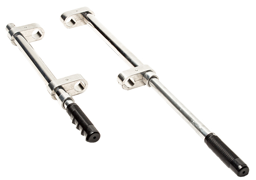 Løftehåndtag teleskopisk. 2/fpk