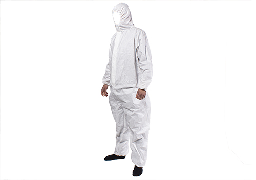 Beskyttelseoverall. Laminert.