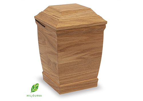 Urna Klassisk, oljad ek