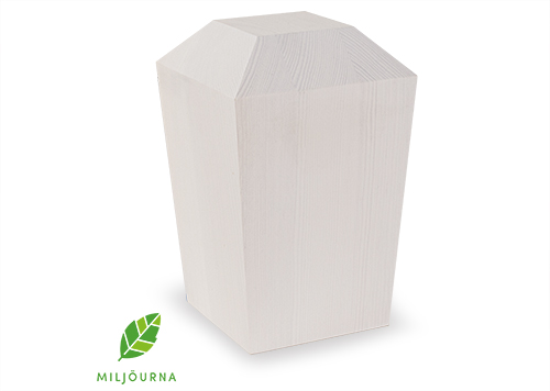 Urna Modern, vitpigmenterad